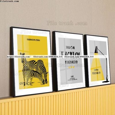 File gốc tranh bo 3 tam pha le guong 716 (in mica) cắt laser