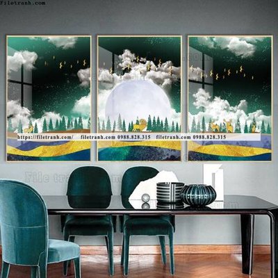 File gốc tranh bo 3 tam pha le guong 751 (cho in 3D) độc đáo