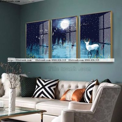 File gốc tranh bo 3 tam pha le guong 758 (in ấn) không giới hạn