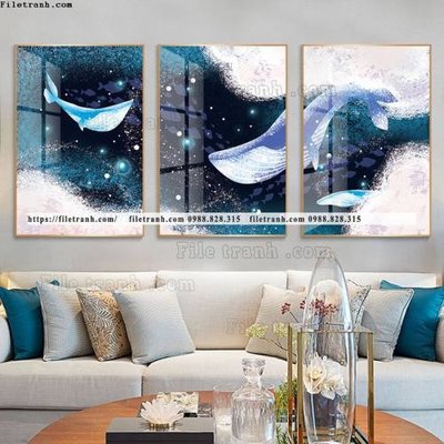 Tải file tranh bo 3 tam pha le guong 765 (gốc) chủ đề phong thủy