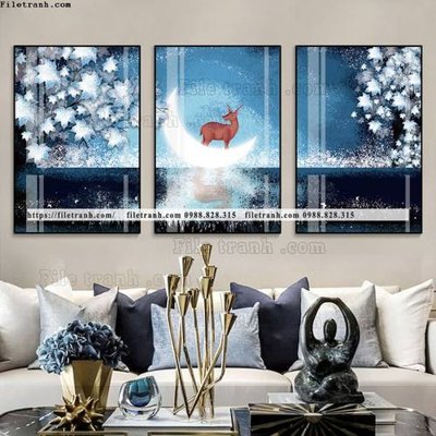 Tải file gốc tranh bo 3 tam pha le guong 766 (bản PSD) đầy đủ layer