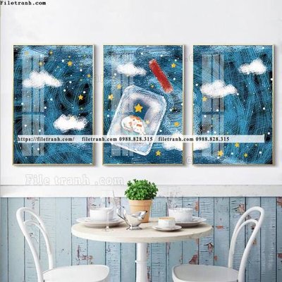 Mua file gốc tranh bo 3 tam pha le guong 797 (chất lượng) tại Filetranh.com