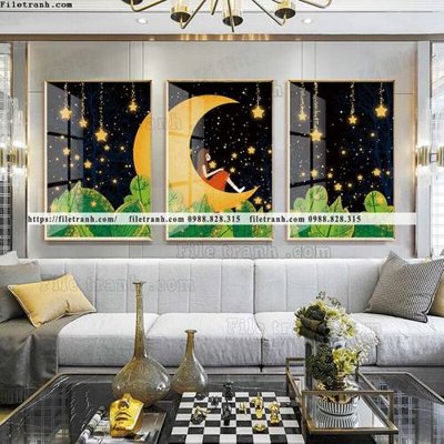 File ảnh gốc tranh bo 3 tam pha le guong 806 (chuyên in mica)