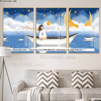 File gốc tranh bo 3 tam pha le guong 820 (vector) cho in ấn