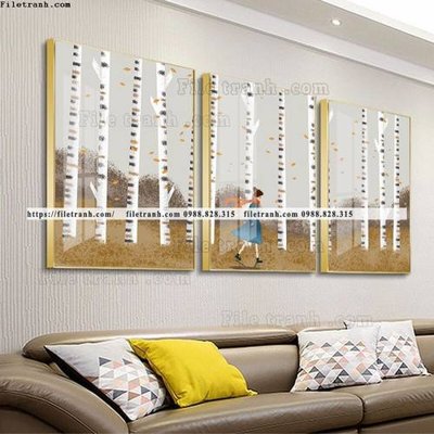 File gốc tranh bo 3 tam pha le guong 846 (dành cho trang trí nội thất)