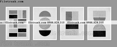 Mua file tranh gốc tranh bo toi gian hien dai in canvas khach san 150 tại Filetranh.com