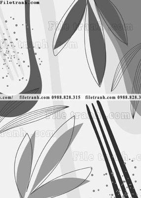 File in trần tranh bo toi gian hien dai in canvas khach san 155 (file gốc) hoa văn 3D