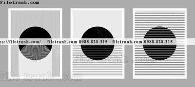 File in trần tranh bo toi gian hien dai in canvas khach san 178 (file gốc) hoa văn 3D