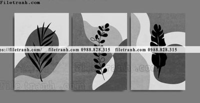 File tranh tranh bo toi gian hien dai in canvas khach san 188 (bản gốc) in lụa 3D