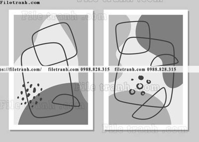 Mua file gốc tranh bo toi gian hien dai in canvas khach san 204 (chất lượng) tại Filetranh.com