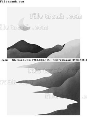 File tranh gốc tranh bo toi gian hien dai in canvas khach san 214 (bản đẹp) độc quyền