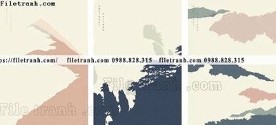 Tải file gốc tranh bo truu tuong trung quoc 1518 (bản PSD) đầy đủ layer