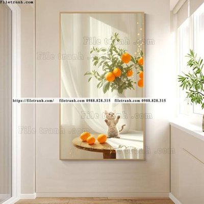 File tranh tranh cay man tai loc loi vao 518 (bản gốc) treo tường