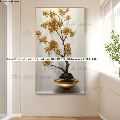 Download file tranh cay man tai loc loi vao 523 (gốc) in mica ốp bếp