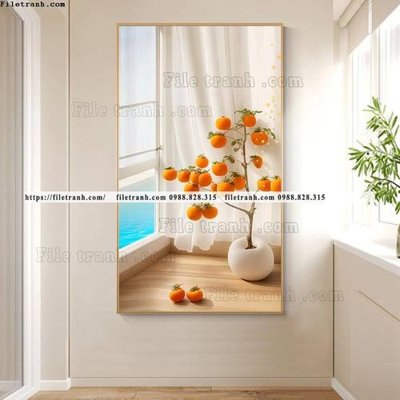 File gốc tranh cay man tai loc loi vao 525 (in 3D) cho trang trí