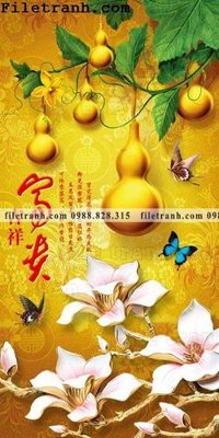File gốc tranh cay tien hoa mai tai loc 106 (ảnh chi tiết) để in ấn