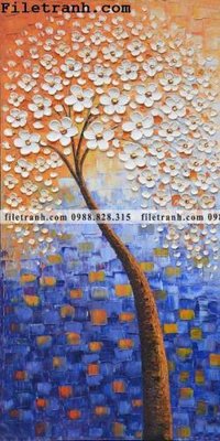 File gốc tranh cay tien hoa mai tai loc 117 (ảnh chi tiết) để in trần