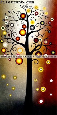 File gốc tranh cay tien hoa mai tai loc 126 (trang trí) cho phòng khách