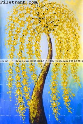 Tải file gốc tranh cay tien hoa mai tai loc 130 (để in lụa)