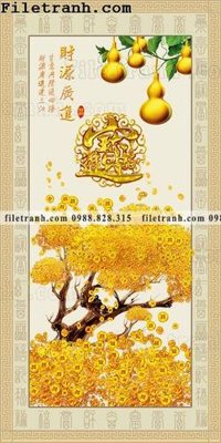 File tranh PSD tranh cay tien hoa mai tai loc 154 chất lượng cao