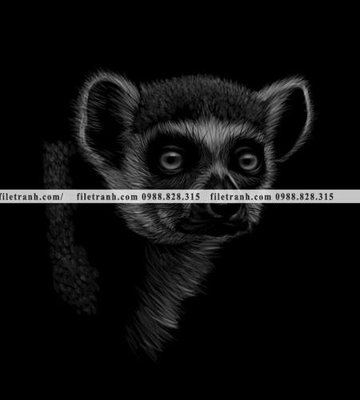 Tải file gốc tranh chan dung dong vat den trang 1528 (bản PSD) gốc