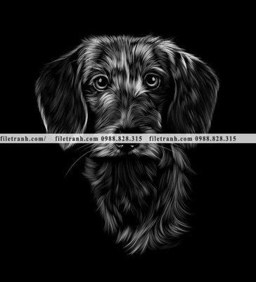 Download file gốc tranh chan dung dong vat den trang 1546 (in lụa) cao cấp