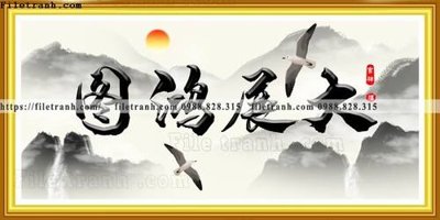 File gốc tranh chu trung quoc 539 (in ấn) không giới hạn