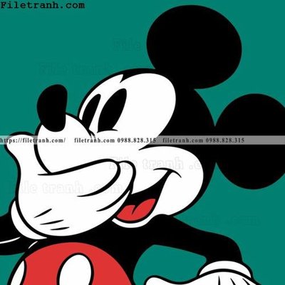 File tranh PSD tranh chuot mickey 102 chất lượng cao