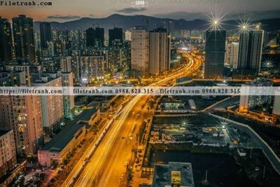 Download file gốc tranh chup anh thanh pho dang ngang 352 (in mica) 3D