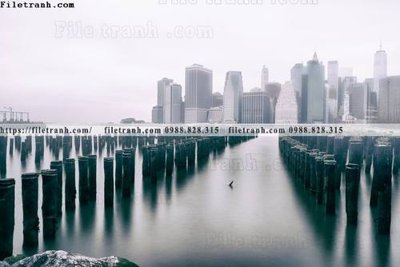 File in trần tranh chup anh thanh pho dang ngang 398 (bản gốc) bầu trời