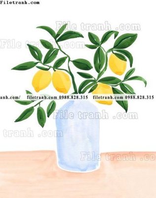 File in lụa tranh co gai truu tuong bac au 611 (tân cổ điển) tranh co gai truu tuong bac au 611