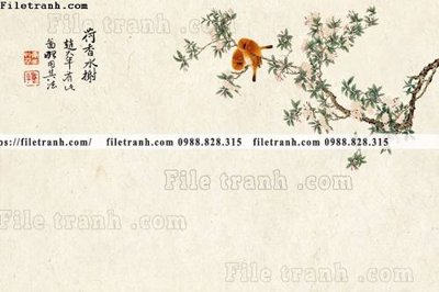 File tranh gốc tranh co ve trung quoc 529 (bản quyền) Filetranh.com