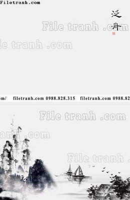 File gốc tranh co ve trung quoc 541 (in lụa) tranh mã đáo