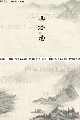 Hình ảnh file gốc tranh co ve trung quoc 563 cho in UV