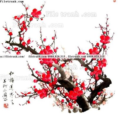 File gốc tranh co ve trung quoc 596 (in mica) trang trí