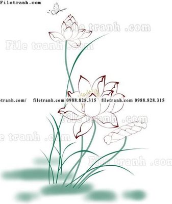 File tranh tranh co ve trung quoc 600 (gốc) in backlit film