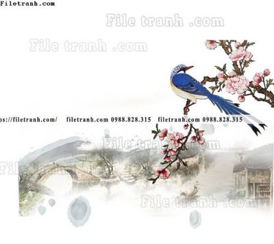 Tải file tranh gốc tranh co ve trung quoc 611 chất lượng cao