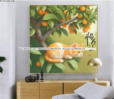 Tải file gốc tranh con meo duoi goc cay dep 511 (in tráng gương) 5DFile gốc tranh con meo duoi goc cay dep 511 (in ấn) phiên bản premium