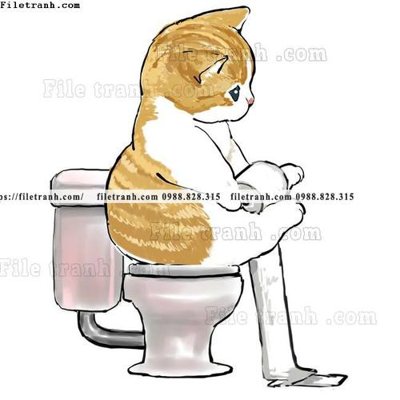 File gốc tranh con meo ve tay 625 (in mica) làm quà tặng