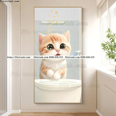 Tệp tin gốc tranh con meo ve tay ben cua so 512 (chất lượng cao) tranh con meo ve tay ben cua so 512