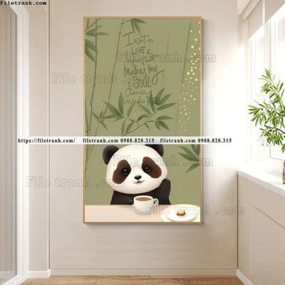 File gốc tranh con vat hoat hinh loi vao 517 (in tráng gương) hiện đại