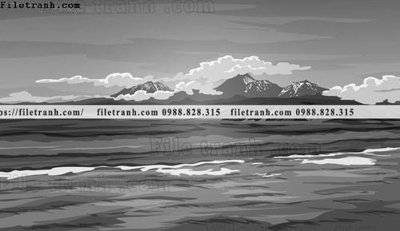 File PSD tranh da tuong hoat hinh minh hoa 216 (bản gốc) đã tách nền