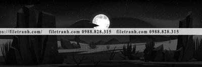 File gốc tranh da tuong hoat hinh minh hoa 232 (in lụa) tranh thuận buồm