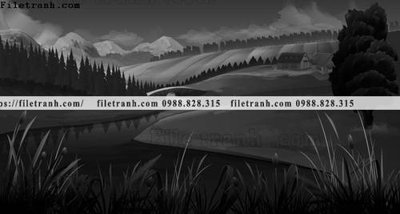 File PSD tranh da tuong hoat hinh minh hoa 265 (bản gốc) đã tách nền