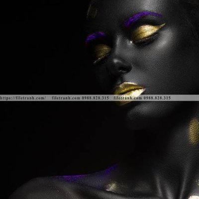 File PSD tranh da vang den 102 (bản gốc) đã tách nền