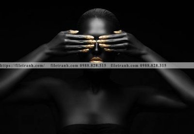 File ảnh gốc tranh da vang den 110 không vỡ nét