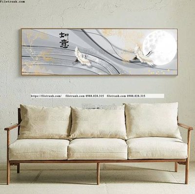 File tranh quảng cáo tranh dai dau giuong truu tuong 520 (download file gốc)