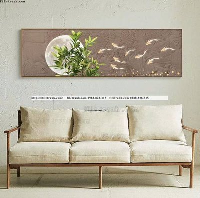 File gốc tranh dai dau giuong truu tuong 551 (in tráng gương) hiện đại