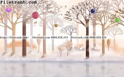 File tranh tranh dan hoat hinh phong tre em ve tay 131 (ảnh gốc) in trần nhà