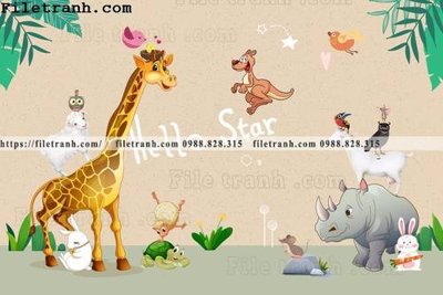 File tranh tranh dan hoat hinh phong tre em ve tay 147 (gốc) chủ đề tĩnh vật